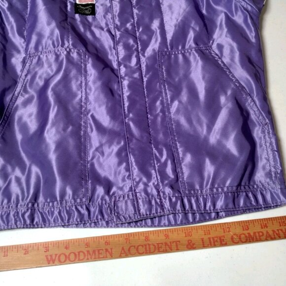 Vintage Simpson Racing Jacket Women Small Purple Double Layer Driving - Picture 5 of 16
